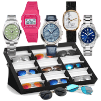 ساعات ونظارات