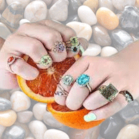 خواتم واحجار