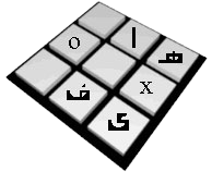 لعبة X و O